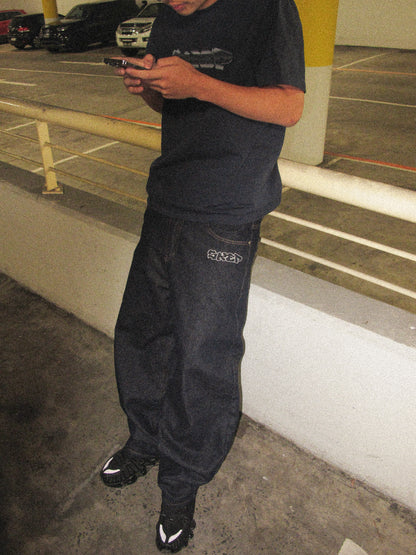PORKER Dark Blue Raw Denim